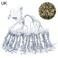 thumbnail image 2 of AMERTEER 3x3m Romantic Fancy 304 LED Curtain String Light Lamp Christmas Wedding Decor, 2 of 8