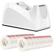 Pen + Gear Invisible Tape with Dispenser Set, 0.75 inch Width, White, 16pk, Packing, Water based acrylic