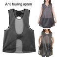 thumbnail image 1 of TidBay Apron Fastener Tape Fixation Back Mesh Design Waterproof Oilproof Leak-proof Breathable Sleeveless Apron Home Supply, 1 of 8
