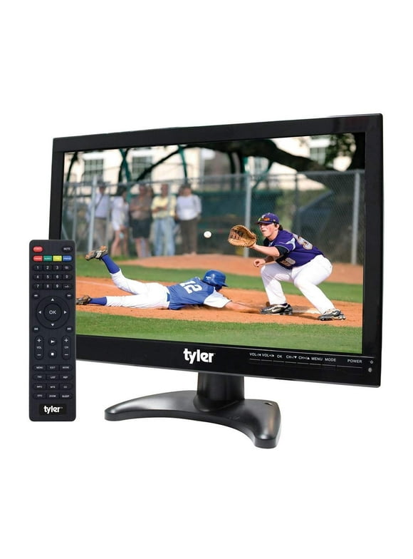 Tyler TTV705-14 14" Portable Battery Powered LCD HD TV Television with HDMI, USB, RCA, and SD Card Inputs