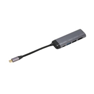 Multi Port USBC Hub,6 in 1 USB USBC Hub Usb Port Hub Striking Appearance