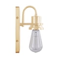 thumbnail image 6 of Aspen Creative 62301, Bathroom Vanity 1 Lights Fixture 4-1/2"W x 8-1/2"H x 4-1/2"E. Warm Brass Finish, Bulb Not Included, 6 of 8