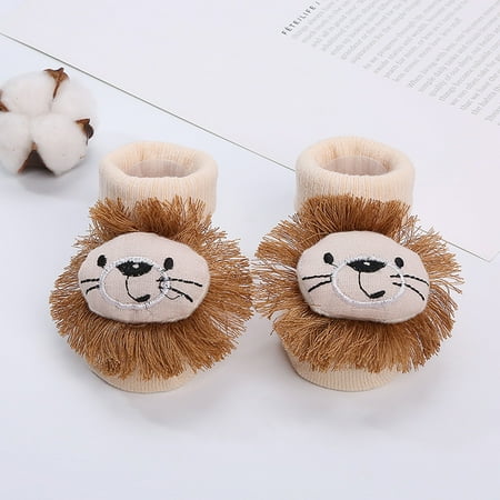 

TALKVE Christmas Baby Christmas Socks Toddler Boys Girls Children Socks Soft Sole Non Slip Toddler Shoes Socks Princess Socks Floor Socks