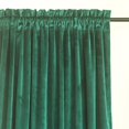 thumbnail image 3 of Cortinas Roslynwood de Terciopelo Verde Esmeralda 132x274 cm 2 Paneles, 3 of 8