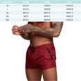 thumbnail image 3 of Pantalones cortos de baño de playa para hombre, pantalones cortos de entrenamiento de mezcla de algodón para correr, bañadores transpirables Prendas para la parte inferior del cuerpo 3XL Guardurnaity AP018914-05, 3 of 6