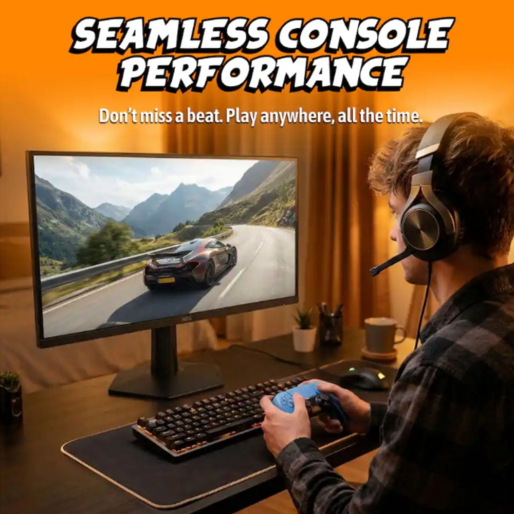 AOC - 27G50F2 27" IPS Panel, LED, FHD, G-Sync Compatible, 180hz Gaming Monitor - Black