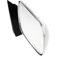 thumbnail image 3 of For Chevy C3500HD 1991-2000 Door Mirror Passenger Side | Non-Heated | Manual Glass | Chrome | Manual Folding | Below Eyeline | Replacement For GM1321103 | 15697332, 3 of 6