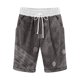 thumbnail image 1 of Pantalones Cortos Casuales de Poliéster Ligeros con Cordón Impreso de Cinco Puntos para el Verano Diario, 1 of 4