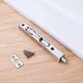 thumbnail image 4 of Pieces Concealed Door Latch, 15cm Sliding Door Latches, 304 Stainless Steel Concealed Latch, Door Flush Bolt for All Types of Wooden Doors, 4 of 4