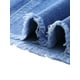 thumbnail image 5 of Faldas de mezclilla para mujer INSPIRE CHIC, desgastadas, de cintura alta, con dobladillo rasgado, faldas de jeans lavadas con bolsillos, XL, azul brillante, 5 of 6