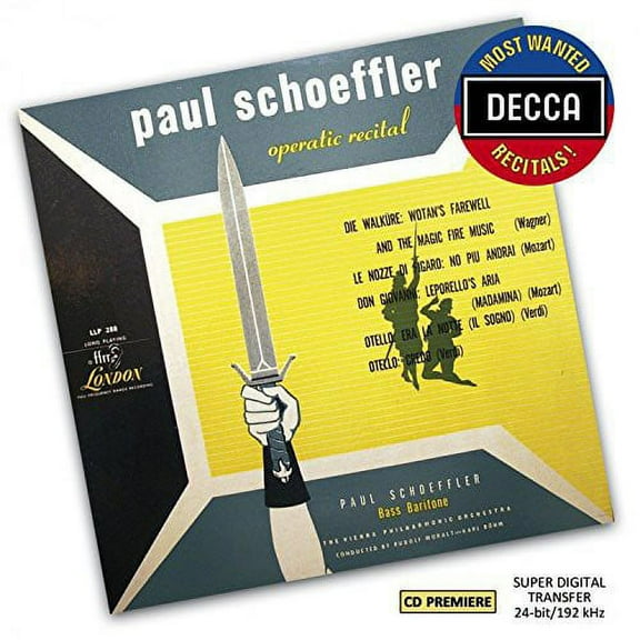 Schoffler / Bohm / Moralt / Wiener Philharmonike - Most Wanted Recitals: Operatic Recital By Paul SCH - Classical - CD