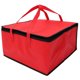 thumbnail image 2 of Aislado de Alimentos Bolsa de comestibles Pizza Bolsa Calentador Picnic Cooler Bolsa de Transporte Bolsa de Comida Caliente Bebida (color del café), 2 of 8