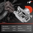 thumbnail image 2 of A-Premium Brake Caliper Assembly with Bracket Compatible with Kia Sorento Limited 2014 2015 Front Driver Side, 2 of 8