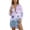 Mandala Floral Print Violet Blue, variant on Renewold Bathing Suit Cover Up Shirt Button Down Shirts for Women Lightweight Dress Shirt with Pocket Comfy Bikini Coverups Long Sleeve Women's Swimwear, Floral Print Blue, S