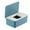 Blue box white core, variant on Storage Box with Lid for Household Masks Wet Tissues Dust Proof Sealing Tabletop Makeup Paper Storage Holder Organizer