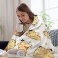 thumbnail image 4 of Pokemon Psyduck Throw Blanket Cute Flannel for Boys Girls Men Women, 4 of 7
