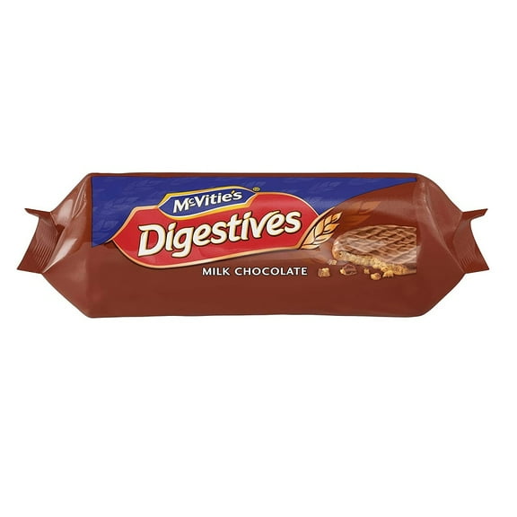 McVities Milk Chocolate Digestives Biscuits 266g (Pack of 2)