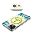 thumbnail image 2 of Head Case Designs Tie Dye Mix Flower Peace Sign Hard Back Case Compatible with Apple iPhone 14, 2 of 7