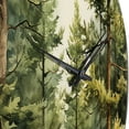 thumbnail image 3 of Designart "Pine Tree Euphony II" Landscapes Oversized Wall Clock, 3 of 5