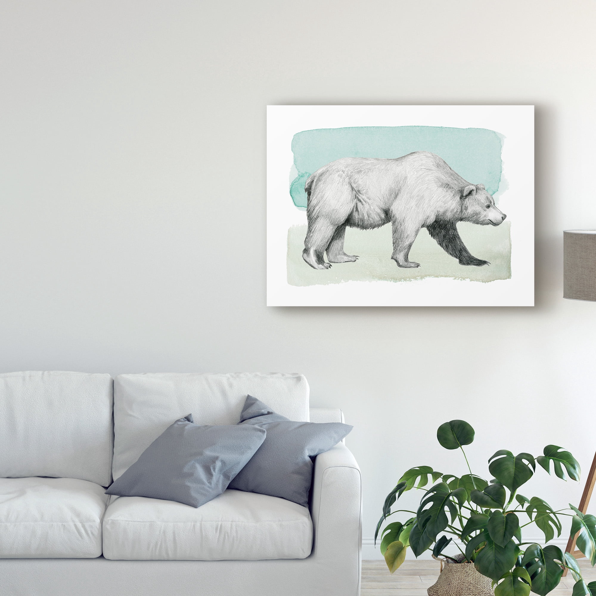 Trademark Fine Art 'Animal II' Canvas Art by Grace Popp