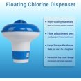 thumbnail image 4 of Sailing Dispensador Flotante, Dispensador De Productos Químicos para Piscinas, Flotador De Cloro para Piscinas, Accesorio para Piscinas,45*132*125mm, 4 of 5