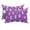 Purple, variant on Pink Pigs Outdoor Pillows for Chaise Lounge Chair Waterproof Lumbar Pillows with Insert&Adjustable Strap Beach Headrest Pillow Checkered Farmhouse Art Plaid Elegant Animals Pool Pillow 11"x16"