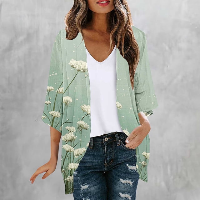 NJDVHB Cardigan d'Hiver pour Femmes, Blouse Décontractée à Manches Longues avec Poche