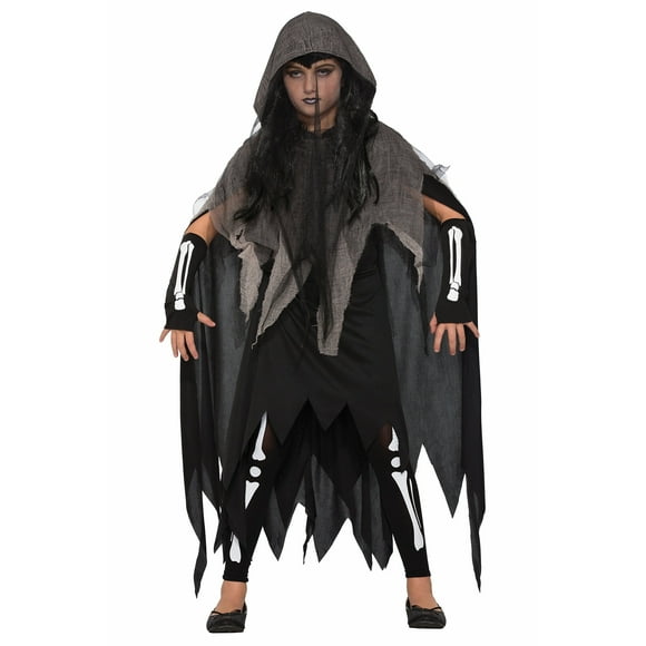 Costume Forum Novelties Ghouli Girl para niños, color negro