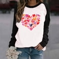 thumbnail image 7 of Juebong Love Sweatshirt Love Sweater Valentine's Day Gift for Her Love Gift Idea for Women Valentines Day Sweatshirt Spring Love Top, 7 of 7