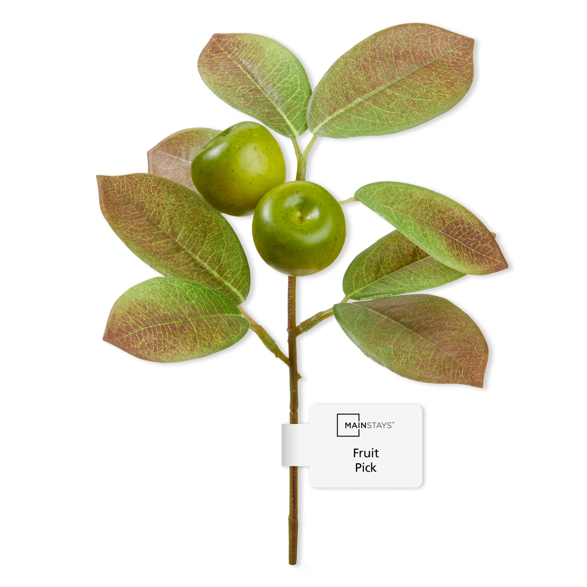 Mainstays Artificial Mini Fruit Pick 4 Inch x 8.25 Inch Apple