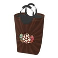 thumbnail image 2 of Waterproof Collapsible Laundry Hamper, Star Explosion Aluminum Handle Laundry Bag Storage Basket, 50L, 2 of 6