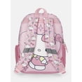 thumbnail image 2 of Sanrio Hello Kitty 14" Toddler Backpack with Lunch kit - Pink, 2 of 5