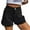 Black, variant on hotojiny Denim Shorts for Women Summer Fashion Sequin Jean Shorts Casual Wide Leg High Waisted Sparkly Shorts