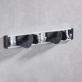 thumbnail image 3 of Mop Holder Rack Punch-free Movable Hanger Buckle Clip Design ABS Wall Hanging Broom Organizer for Ga, 3 of 4