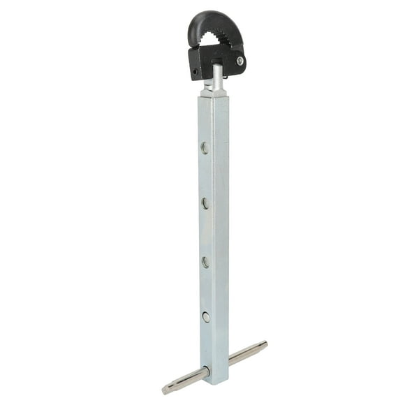 Basin Wrench, Faucet Wrench Sturdy Self Adjusting Jaws Stainless Steel for Valves
