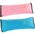thumbnail image 1 of Paquete de 2 fundas para cinturón de seguridad de coche para niños, cojín para cinturón de seguridad para niños, fundas para cinturón de seguridad, cojín para cinturón de seguridad para niños, felpa a, 1 of 5