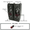 thumbnail image 3 of Spec-D Tuning Smoke Lens Tail Lights Compatible with 2005-2010 Hummer H3, Left + Right Pair Assembly, 3 of 7