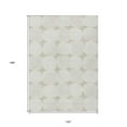 thumbnail image 3 of 10' X 14' Beige And Brown Abstract Washable Indoor Outdoor Area Rug, 3 of 5