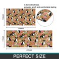 thumbnail image 7 of Boston Terrier and Flower Kitchen Rugs Sets Of 2,Anti Fatigue Kitchen Mat Rugs Non Slip Washable,Decorative Kitchen Floor Mats for Kitchen,Sink,Laundry,17"x30"+17"x47", 7 of 7