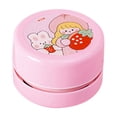 thumbnail image 4 of weibbin Mini Desktop Vacuum Cleaner Elementary School Battery Wireless Cleaner Rubber Keyboard Cleaner Small and Portable, 4 of 5