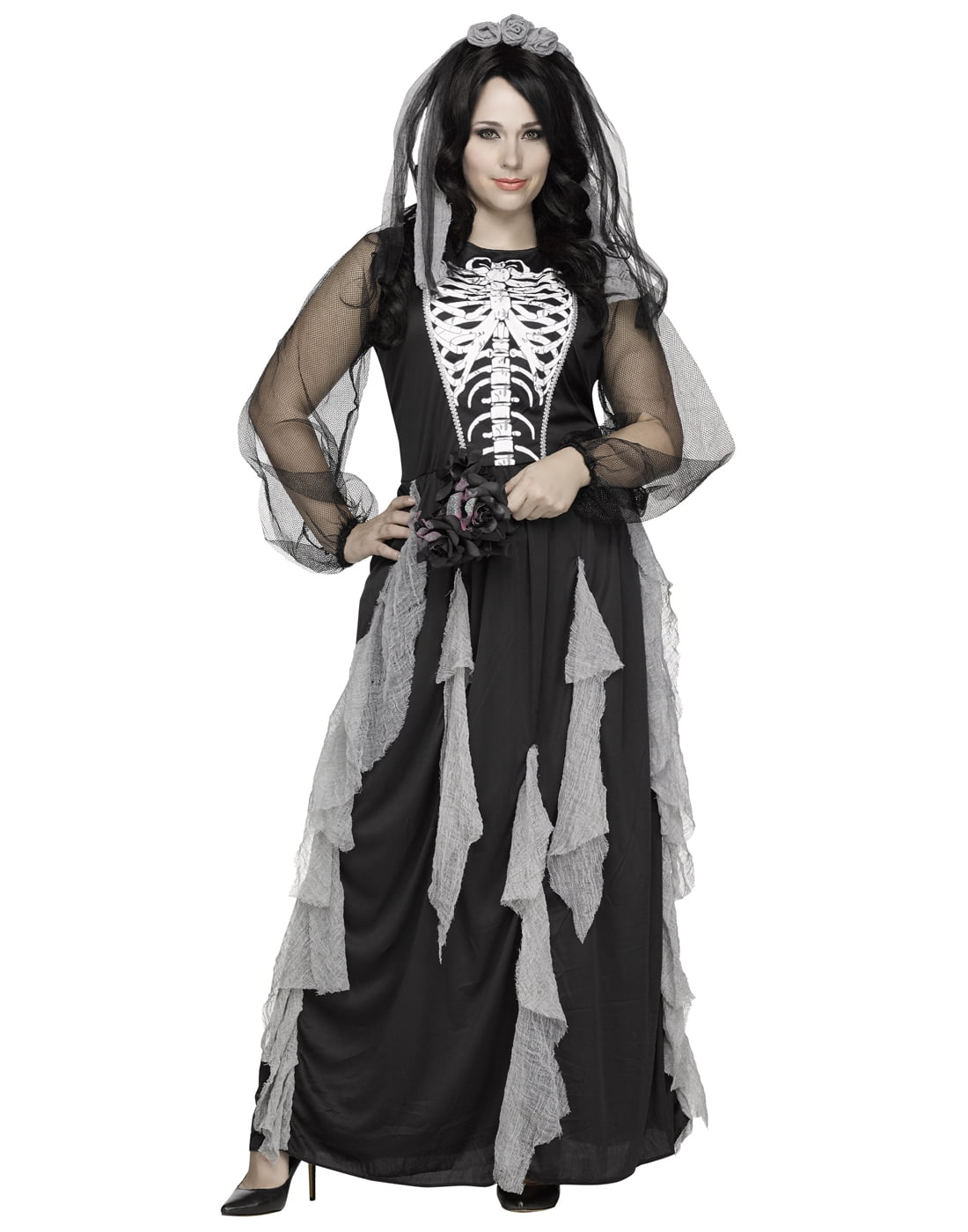 Bride Size Bride Halloween Costume Gown-1X - Walmart.com