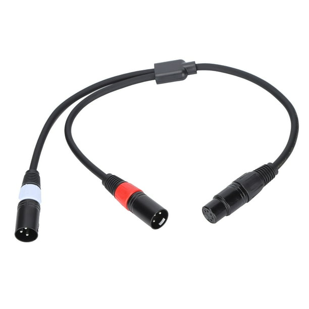 5 Pin Xlr Female To Double 3 Pin Xlr Male Cable Xlr Female To Double 3 Pin Xlr Male Cable 5749