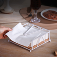 thumbnail image 2 of Napkin Holder Napkin Dispenser for Table White Papper Napkin Holder, 2 of 6