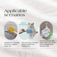 thumbnail image 2 of Cat Brush,2-In-1 Soft Cat Brush,Pet Brushes for Shedding,Soft Comb,Cat Brush for Shedding,Short Or Long Haired Cats,Pet Grooming,Bath and Massage Brushes,Pet Hair Removal Tool(3 PCS), 2 of 8
