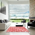 thumbnail image 7 of Ahgly Company Machine Washable Indoor Rectangle Transitional Light Coral Pink Area Rugs, 8' x 10', 7 of 7