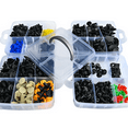 thumbnail image 6 of Nilight 860Pcs Car Push Retainer Clips & Auto Fasteners Assortment -26 Most Popular Sizes Nylon Bumper Fender Rivets with 10 Cable Ties and Fasteners Remover for Toyota GM Ford Honda Chevy, 6 of 8