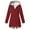 winter coats for women 09Watermelon Red, variant on ZVAVZ clearance Womens Winter Jacket Long,Womens Plus Size Fleece Lined Rain Jackets Waterproof with Hood Windbreaker Outerwear Outdoor Hooded Trench Coats,Womens Winter Jacket