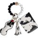 thumbnail image 1 of Pulsera llavero de silicona UBIUO con tarjetero y soporte para palillos para mujer, 1 of 5