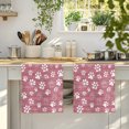 thumbnail image 4 of Pink Dog Paw Kitchen Towels Set of 1, Modern Geometric Abstract Aesthetics Absorbent Dish Towels for Kitchen, Microfiber Hand Towel, Quick Drying Tea Towel for Cleaning Decorative Dishcloths, 4 of 7