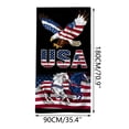 thumbnail image 3 of Aufmer Independence Day Printed Quick Dry Beach Towel Strong Water Absorbing Feature Light Portable Structure For Beach Pool Outdoor Vacation Daily Use(35.43x70.86in), 3 of 9